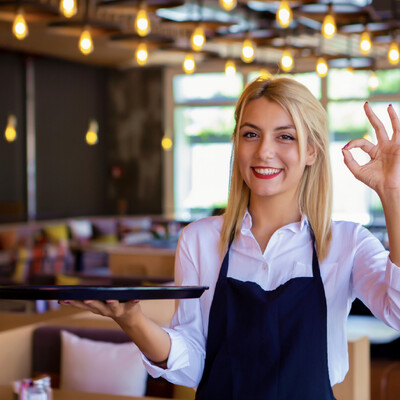 foto Medewerker Bediening Hotel Restaurant